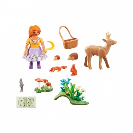 Playmobil Family Fun - Femeie cautatoare de plante, 4-10 ani