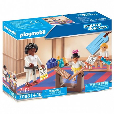 Playmobil Sports and Action - Antrenament de Karate, 4-10 ani