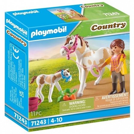 Playmobil Country - Cal cu manz, 4-10 ani