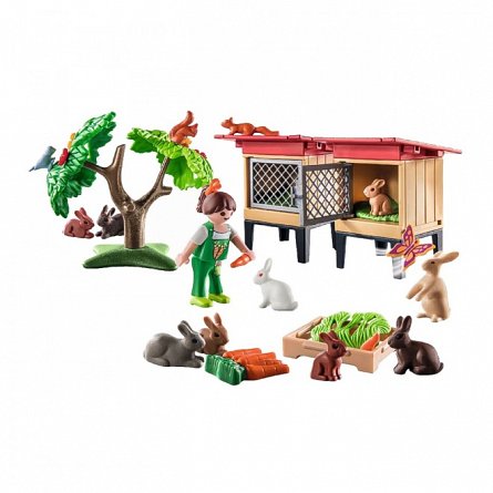Playmobil Country - Cusca pentru iepurasi, 4-10 ani
