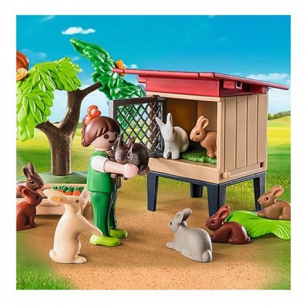 Playmobil Country - Cusca pentru iepurasi, 4-10 ani