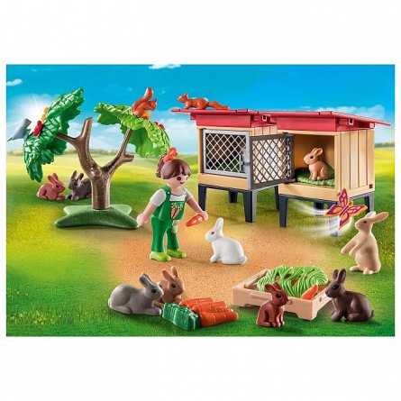 Playmobil Country - Cusca pentru iepurasi, 4-10 ani