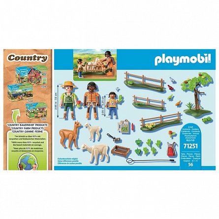 Playmobil Country - La plimbare cu alpaca, 4-10 ani