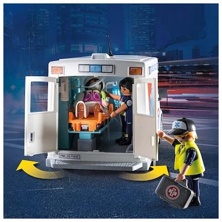 Playmobil City Action - Ambulanta US, 4-10 ani