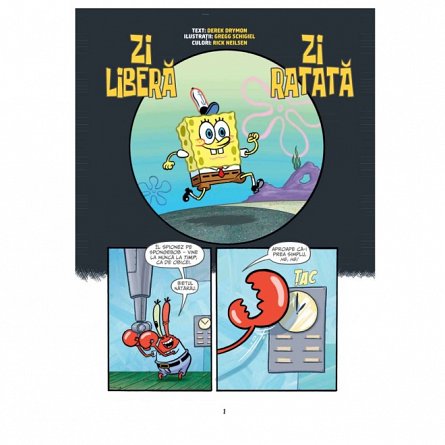 SpongeBob Comics, vol. 1. Aventuri marine trasnite