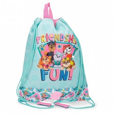 Sac scoala Paw Patrol, 27 x 34 cm, Friendship Fun