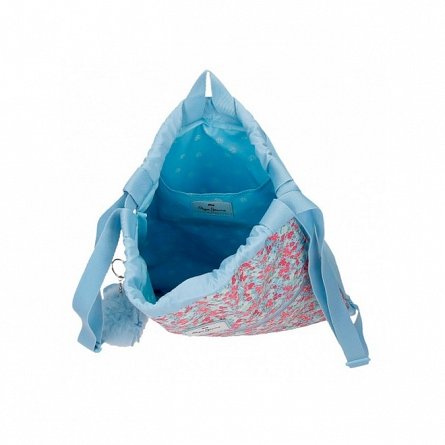 Sac sport fete, Pepe Jeans Aide, buzunar frontal, 35x46 cm