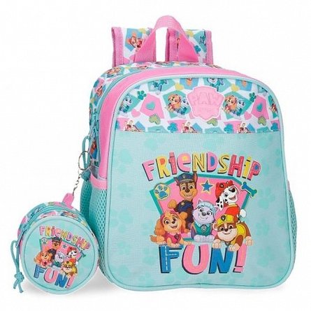 Ghiozdan gradinita Paw Patrol, 23 x 25 x 10 cm, Friendship Fun