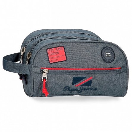 Borseta adaptabila baieti, Pepe Jeans Kay, 2 compartimente, 26x16x12 cm