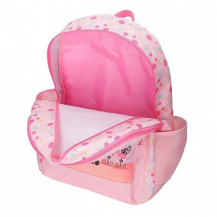 Rucsac scoala Roll Road, 33 x 46 x 17 cm, 2 compartimente, Coffe Shop