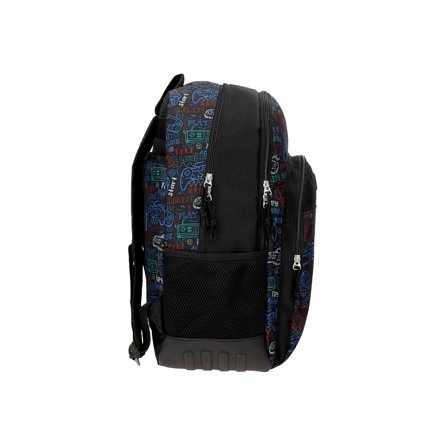 Rucsac scoala Roll Road, 33 x 44 x 17 cm, 2 compartimente, Next Level