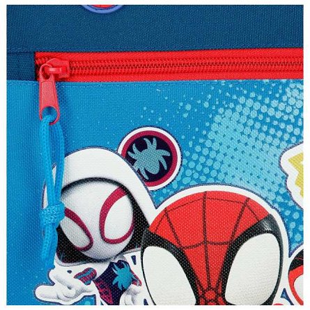 Ghiozdan scoala Spiderman, 30 x 38 x 12 cm, Go Webs Go Spidey