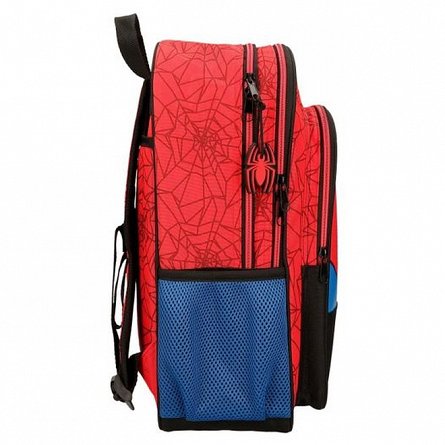 Ghiozdan scoala Spiderman, 2 compartimente, 30 x 40 x 13 cm, Protector