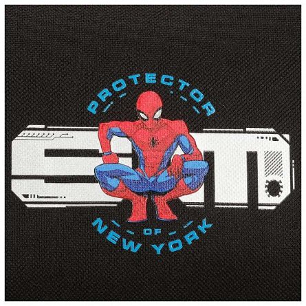 Ghiozdan scoala Spiderman, 2 compartimente, 30 x 40 x 13 cm, Protector