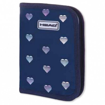 Penar Head, 1 compartiment, 2 clape, 20 x 14 x 3.5 cm, inimi Splash Hearts AC1