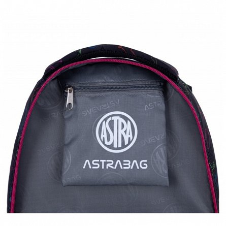 Ghiozdan AstraBag, 39 x 28 x 15 cm, 3 compartimente, pisici Love AB330