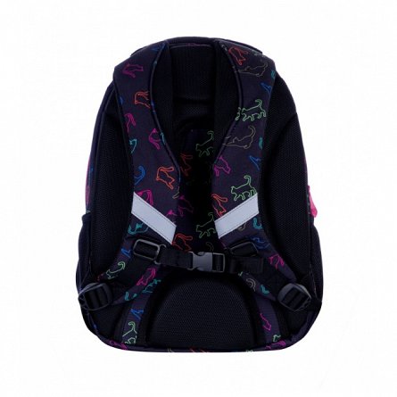 Ghiozdan AstraBag, 39 x 28 x 15 cm, 3 compartimente, pisici Love AB330
