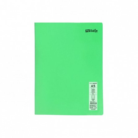 Caiet capsat Mynote PP, A5 40 file, dictando, Pastel - diverse culori