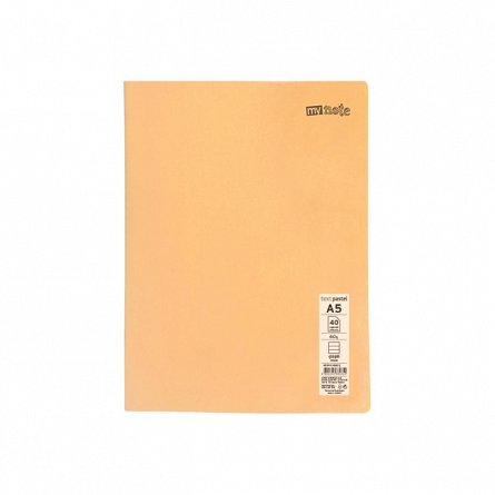 Caiet capsat Mynote PP, A5 40 file, dictando, Pastel - diverse culori