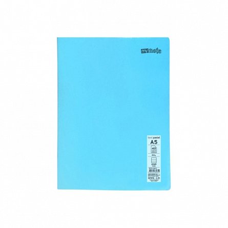 Caiet capsat Mynote PP, A5 40 file, dictando, Pastel - diverse culori