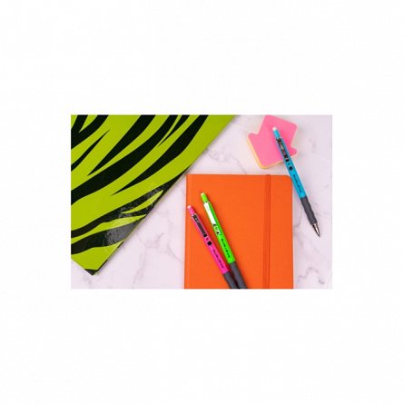 Creion mecanic Serve Steps, 0.7 mm, verde fluorescent