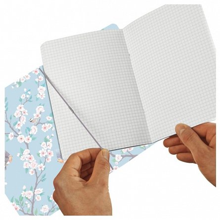Caiet A5, My.Book Flex, 40f, 80g, mate, Birds 2