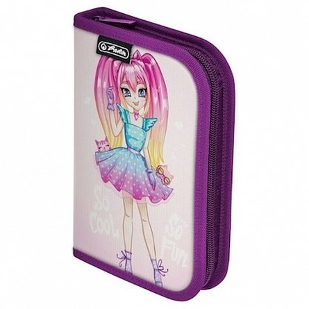 Penar Herlitz, 1 fermoar, 2 clape, 13.5 x 19.5 x 3 cm, Fun Princes