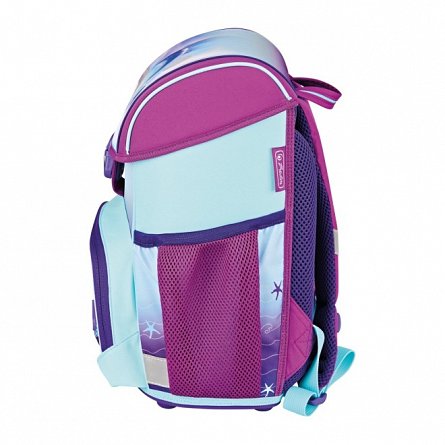 Ghiozdan echipat Herlitz Loop Plus, 37 x 31 x 22 cm, Ocean in Heaven