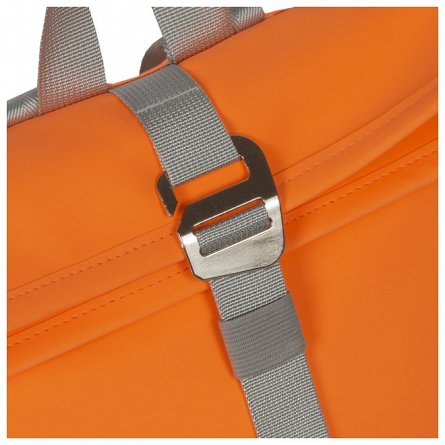 Rucsac Mart-Los Angeles Rolltop Mini, 27x8x33 cm, portocaliu neon