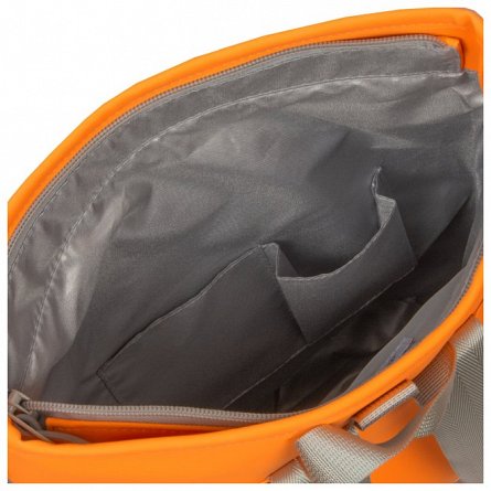 Rucsac Mart-Los Angeles Rolltop Mini, 27x8x33 cm, portocaliu neon