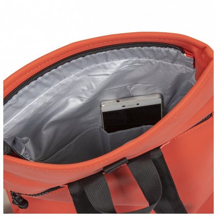 Rucsac Mart-Los Angeles Rolltop Mini, 27x8x33 cm, caramiziu