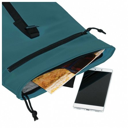 Rucsac Mart-Los Angeles Rolltop Mini, 27x8x33 cm, petrol