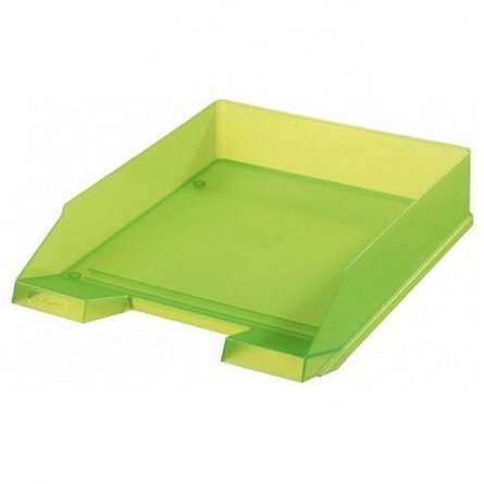 Tavita pentru documente, Herlitz, verde translucid