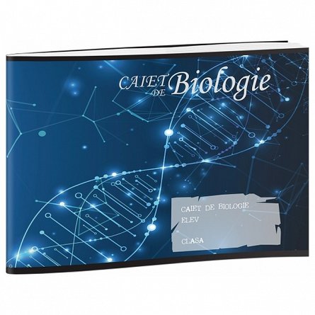Caiet biologie, 24 file, 60g-mp