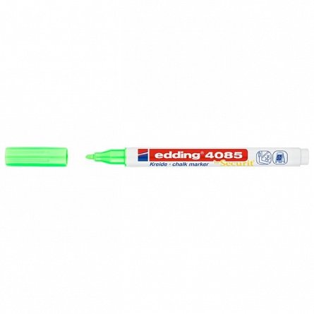 Creta lichida Edding 4085, vf rotund 1-2mm, verde neon