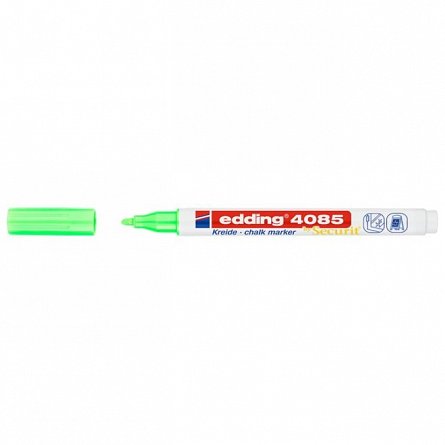 Creta lichida Edding 4085, vf rotund 1-2mm, verde neon