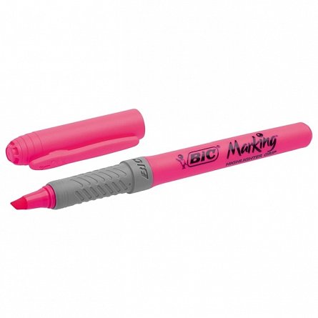 Textmarker BIC Highlighter Grip, 1-4 mm, roz