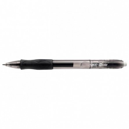 Roller BIC Gelocity Clic, cu mecanism, 0.7 mm, negru