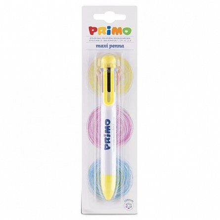 Pix multipen Primo, cu mecanism, 6 culori