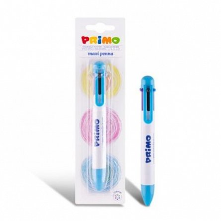 Pix multipen Primo, cu mecanism, 6 culori