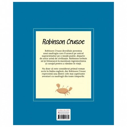 Prima mea biblioteca. Robinson Crusoe