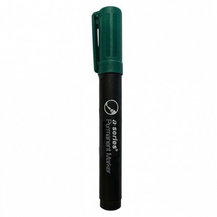 Marker permanent A-series, varf tesit 2-5mm, verde
