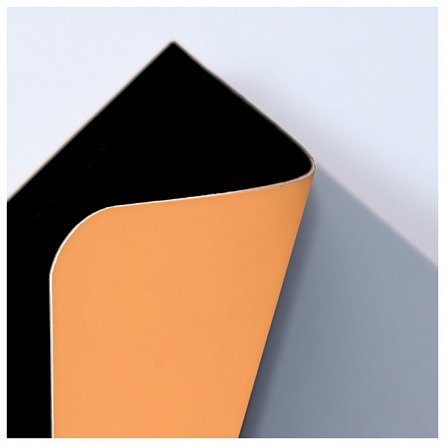 Caiet cu elastic Rhodia Unlimited A5 plus 60f matematica microperf negru