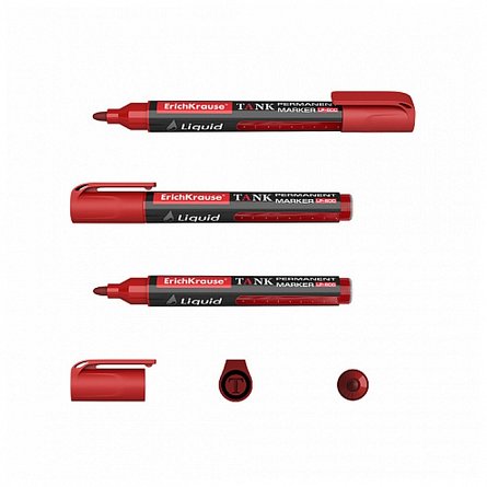 Marker Permanent EK LP-600 Lichid Rosu