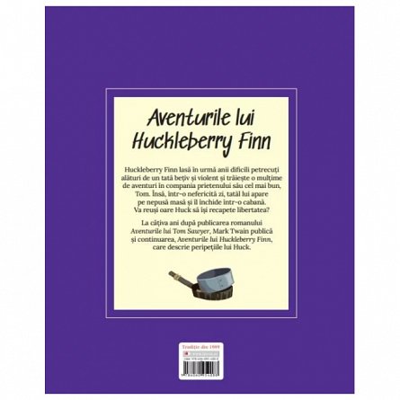 Prima mea biblioteca. Aventurile lui Huckleberry Finn