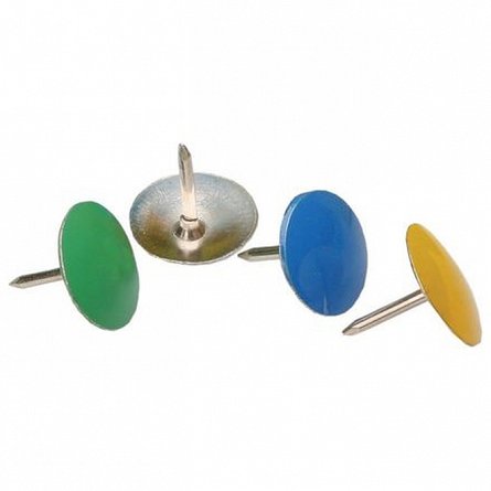 Pioneze metalice Centrum, set 100 bucati, diverse culori