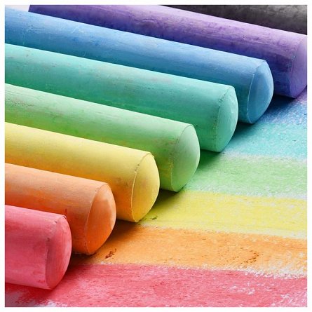 Creta Centrum Jumbo, set 6 bucati, colorata