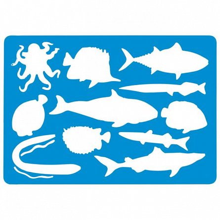 Sablon animale, 26.5 cm, plastic, Centrum, diverse culori