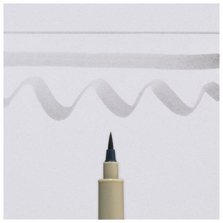 Marker varf pensula, Sakura Pigma Brush, light cool gray