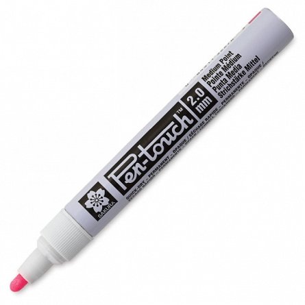 Marker cu vopsea Sakura Pen Touch, M, fluo red